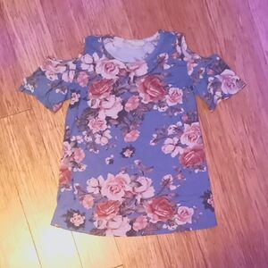 btween Girls Cute Cold Shoulder Top - Approximately 7-8 - Good Condition!